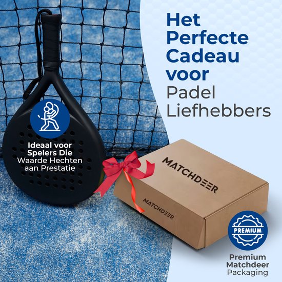Het perfecte cadeau voor de fanatieke padelspeler en tennisser!