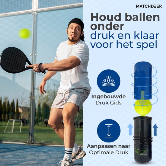 Het perfecte cadeau voor de fanatieke padelspeler en tennisser!